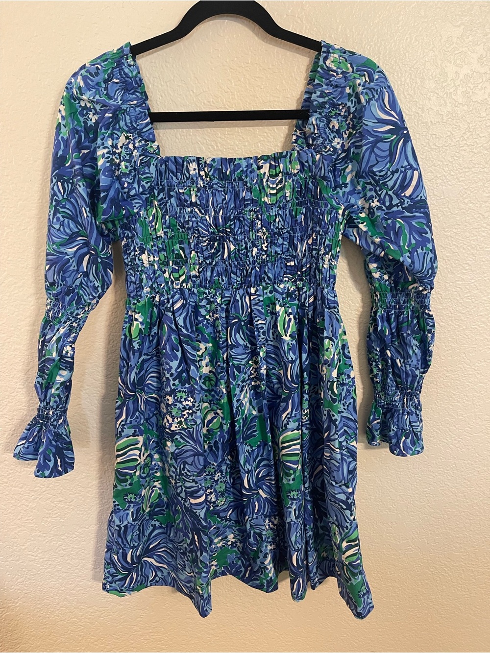 Lilly Pulitzer Blue & Green Dress